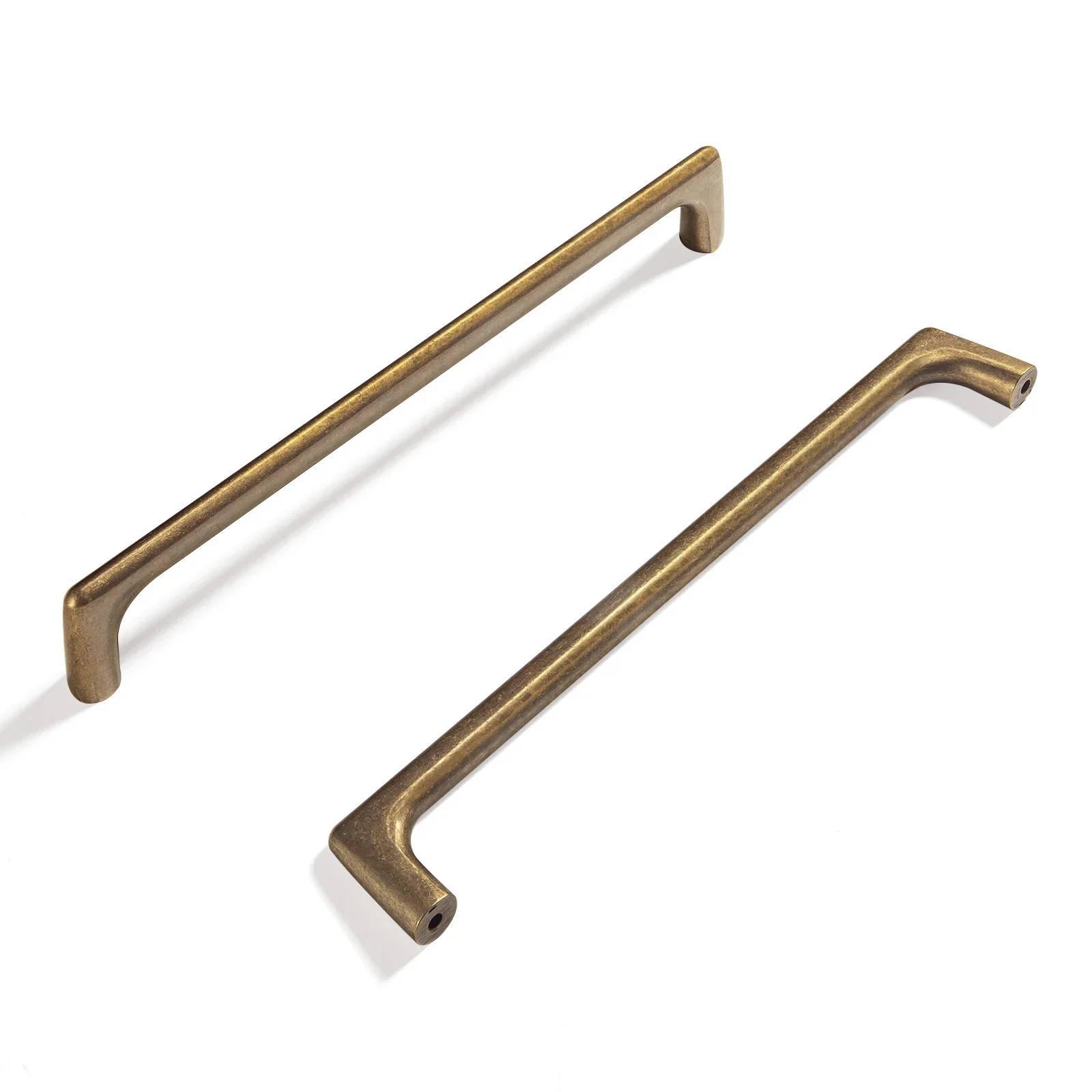 Home Improvement And Hardware - Antique Brass Arch Cabinet Pulls Burnished