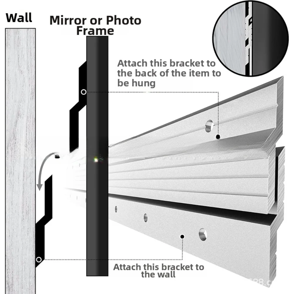 2pcs Z-shaped Aluminum Alloy P - Home Improvement And Hardware ulasan dan harga